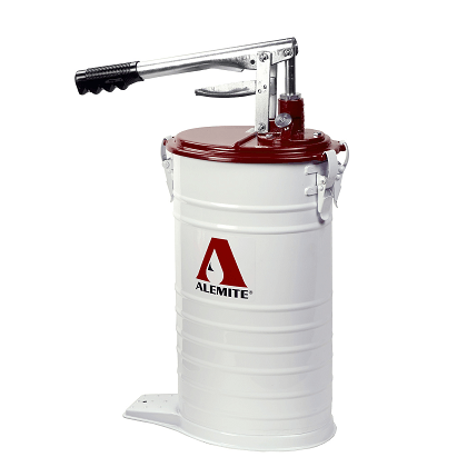 Alemite 7117-1 Hand Operated Medium Pressure Fluid Pump, For 5 gal Pail,  Delivery 2.6 oz/Stroke, 5' Material Hose: Industrial Drum Pumps:  : Industrial & Scientific
