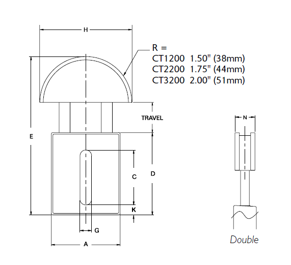 CT1203 L Fenner Drives Chain Tensioners Double Chain 35 Beltsmart