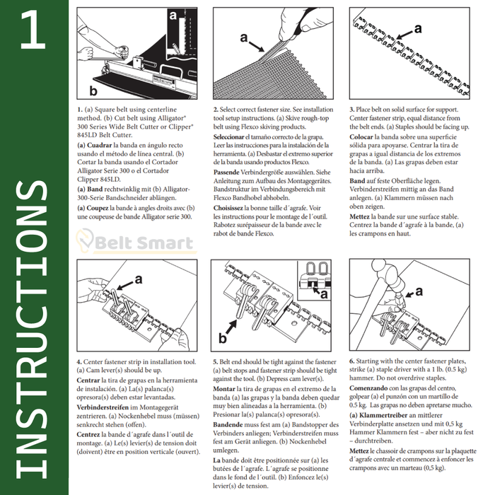 RSC187-6 by Flexco | #54628 | Alligator Installation Tool (6")