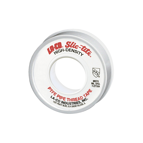 044082 La-Co Slic-tite PTFE Thread Tape - 1/2" x 300" - White - (Case of 12) - Beltsmart