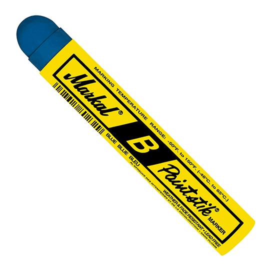 080225 Markal B Paintstik - Standard Size 11/16" x 4-3/4" - Blue - Beltsmart