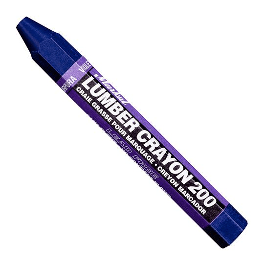 080358 Markal Lumber Crayon 200 - Purple - (Case of 144) - Beltsmart