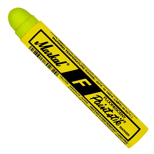 082831 Markal F Paintstik - Fluorescent Yellow - (Case of 72) - Beltsmart
