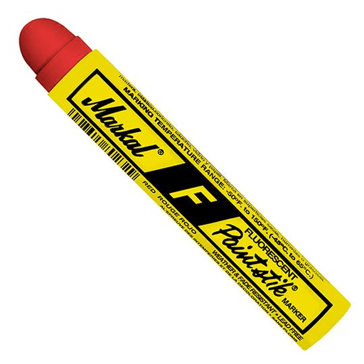 082832 Markal F Paintstik - Fluorescent Red - (Case of 72) - Beltsmart