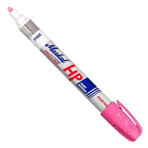 096973 Markal PRO-LINE HP - 1/8" (3 mm) Mark Size - Pink (Case of 48) - Beltsmart