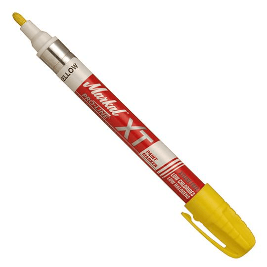 097251 Markal PRO-LINE XT - 1/8" (3 mm) Mark Size - Yellow (Case of 48) - Beltsmart
