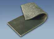 BS141Q - #141Q Beltservice MonoPro Nonwoven Polyester Cover x Friction QB 120 HM x F FR Black Conveyor Belt