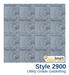 Garlock BLUE-GARD® Style 2900 - 0.047 in. thick / 60in. x 60in.