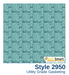 Garlock BLUE-GARD® Style 2950 - 0.125 in. thick / 60in. x 180in.