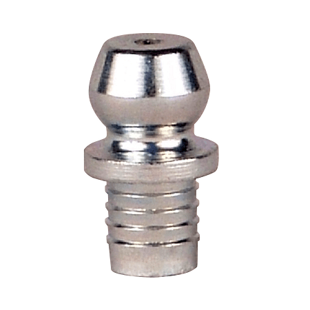3006 Alemite Drive Fitting - Straight - Overall Length, 31/64" - Shank Length, 7/32" - Drill Diameter, 3/16" - No Ball Check - Beltsmart