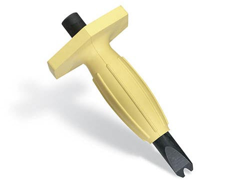C2C Flexco Cracking Chisel | For Fastener # 1-1/2, 2, 2-1/4 | For Installation of Bolt Solid Plate Fastening Systems | 30439