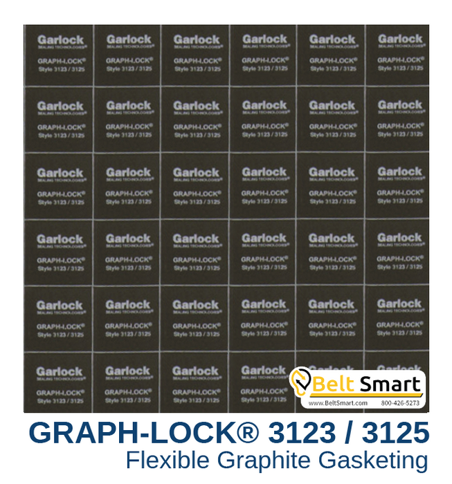 Garlock GRAPH-LOCK® Style 3123/3125 - 0.120 in. thick / 60in. x 60in.