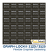 Garlock GRAPH-LOCK® Style 3123/3125 - 0.120 in. thick / 60in. x 60in.