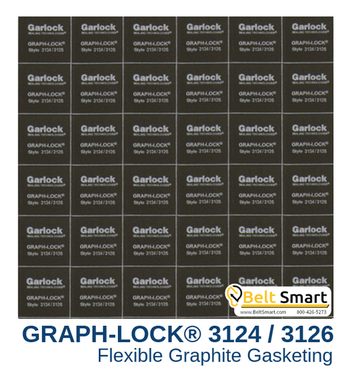 Garlock GRAPH-LOCK® Style 3124/3126 - 0.120 in. thick / 59.1in. x 59.1in.