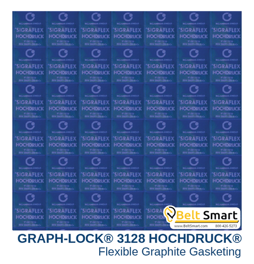 Garlock GRAPH-LOCK® Style 3128 HOCHDRUCK® - 0.120 in. thick / 59.1in. x 59.1in.