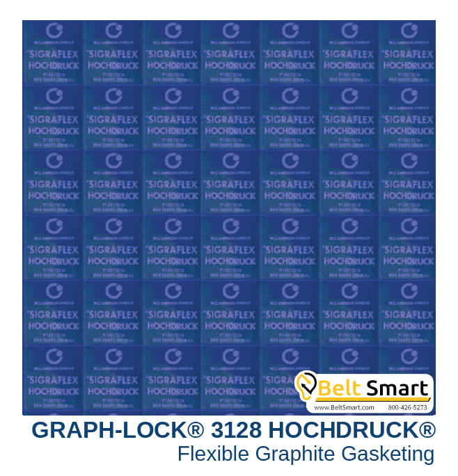 Garlock GRAPH-LOCK® Style 3128 HOCHDRUCK® - 0.120 in. thick / 39.4in. x 39.4in.