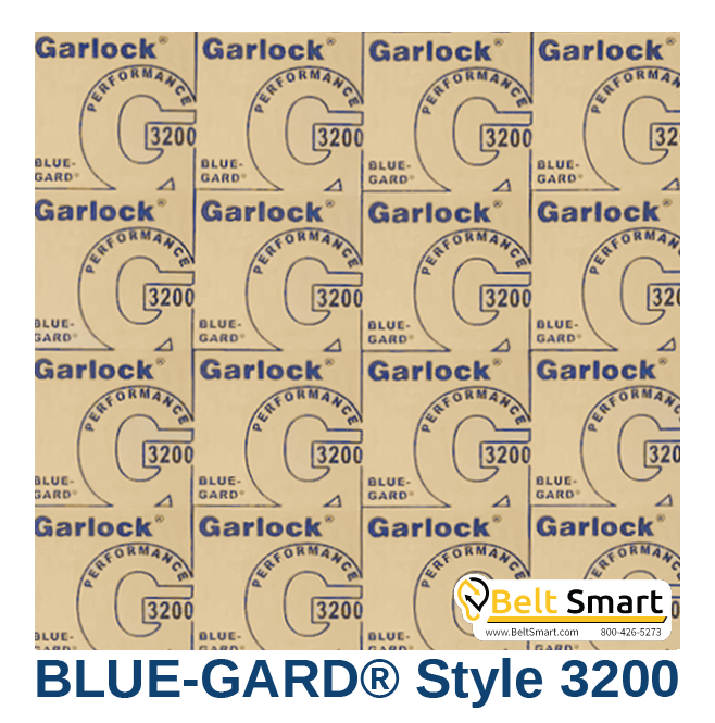 Garlock BLUE-GARD® Style 3200 - 0.063 in. thick / 60in. x 120in.