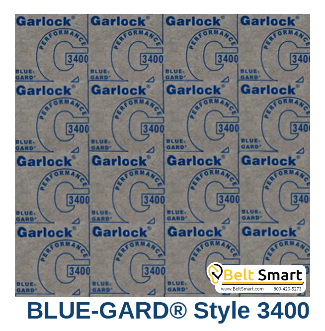 Garlock BLUE-GARD® Style 3400 - 0.063 in. thick / 60in. x 180in.