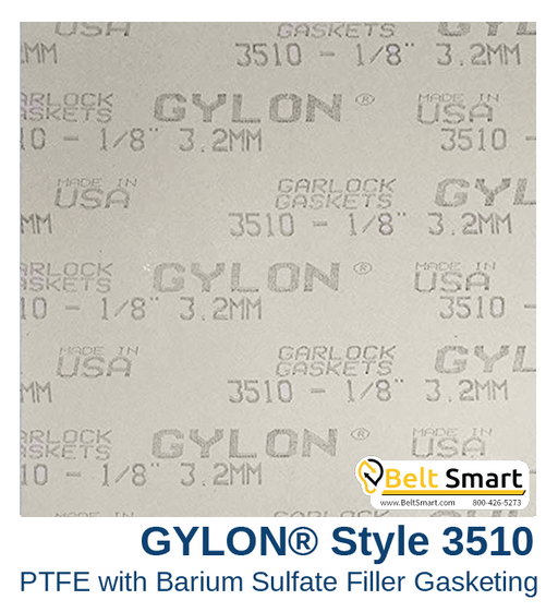 Garlock GYLON® Style 3510 - 0.063 in. thick / 60in. x 60in.