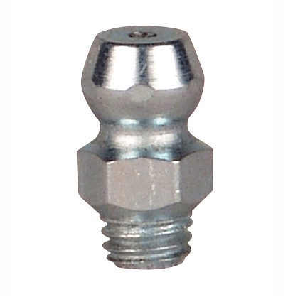 369616 Alemite Special Thread Fitting - Thread: 10-32 UNF-2A - Configuration: Straight - Hex Size: 1/4" - Overall Length: 15/32" - Shank Length: 5/64" - Beltsmart