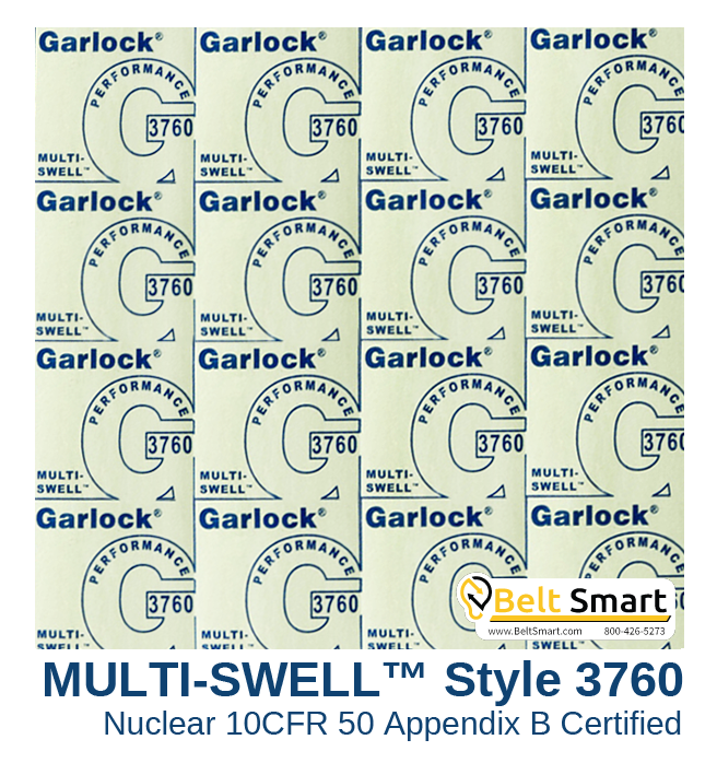 Garlock MULTI-SWELL™ Style 3760 - 0.125 in. thick / 60in. x 180in.