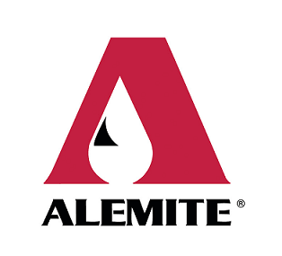 381288-3 by Alemite | Spray Fitting | Inlet: 1/4" Tube ftg. | Outlet: 1/8" Male NPTF | Length: 1.38" | Finish: Black Zinc