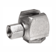 42030-A Alemite Button Head Coupler - Standard Pull-On Fitting - Thread: 7/16"-27 NS-2(f) - Pressure: 10,000 PSI