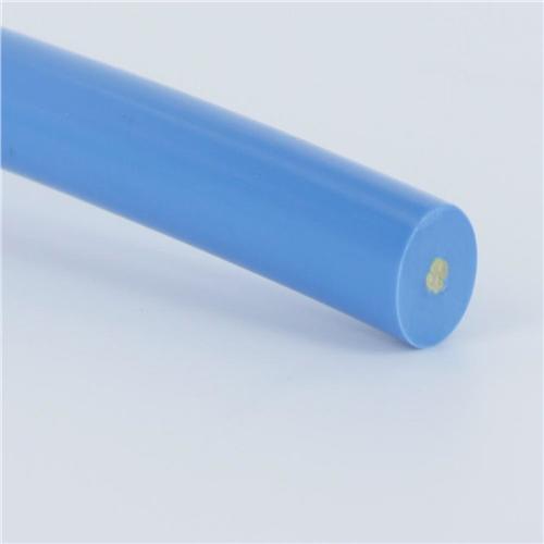 4899012 Fenner Drives Blue 55D Aramid Can Cable Round Belting - 3/8" - 9.5mm Diameter - Reinforced - 100ft
