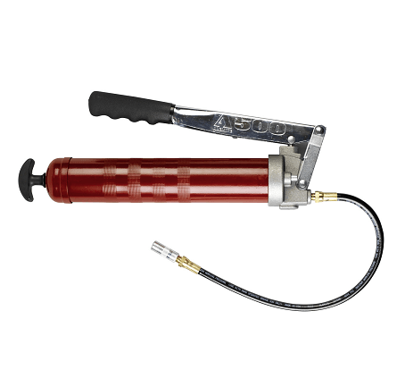 500-E Alemite Lever Gun with Hose - 10000 PSI - 16oz Cylinder Capacity Cylinder Capacity