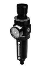 7508 Alemite Filter/Regulator - Max Inlet Pressure: 250 PSI - Inlet/Outlet: 1/2" NPT