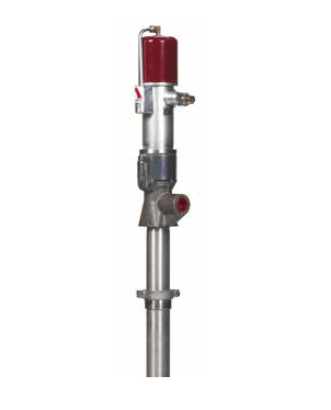 7835-SDTR1 Alemite Chemical and Material Handling Pumps - Light - Heavy Duty - Stainless steel Pump - Drum size: 55 Gallons - Material Outlet: 3/4" NPTF(f)