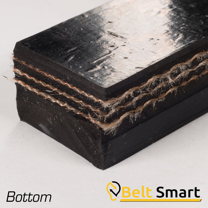 BS083 - #83 Beltservice 3 Ply 330 1/4" x 1/16" Heat Resistant 400 deg. F Conveyor Belt