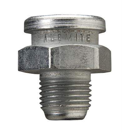 A1184 Alemite Button Head Standard Fitting - Thread, 1/8" PTF - Hex Size, 5/8" - Overall Length, 3/4" - Shank Length, 11/32"