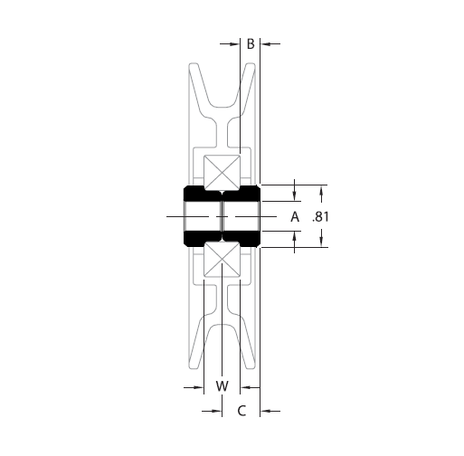 CB0004 by Fenner Drives | PowerMax Mounting Clevis | Adapter