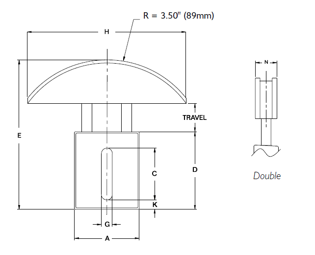 CT3103 by Fenner Drives | Chain Tensioner | Double Chain #80