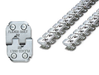 R2S-54/1350 Flexco R2 Medium Duty Rivet Hinged Belt Fasteners - STAINLESS STEEL (2 Continuous Strips) - 41642 - 54" Belt Width