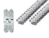 RAR5-1/2-SE-60/1500 Flexco SR Scalloped Edge R5-1/2 Rivet Hinged Fasteners - RUSTALLOY (2 Continuous Strips) - 41394 - 60" Belt Width