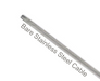 SSC932-46-1 Flexco Hinge Pin for SR Scalloped Edge R5 Rivet Hinged Fasteners - 38428 - Bare 300 Series Stainless Steel Cable (9/32" dia.) - 46" Belt Width