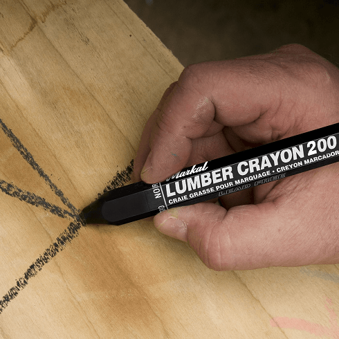 080350 Markal Lumber Crayon 200 - White - (Case of 144) - Beltsmart