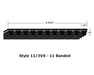 11/3VX430 Wedge 11- Banded Cogged Cut Edge V- Belt - 11/3VX - 43" O. C. - Beltsmart