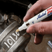 096832 Markal Valve Action Paint Marker - 1/8" (3 mm) Mark Size - Aluminum (Case of 48) - Beltsmart
